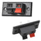 Fielect Speaker Spring Terminals Clip, 2 Way Terminals Strip Block Jointing Clamp Test Clip Jack Socket Push Release