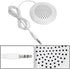 KUJOBUY Pillow Speaker 3.5mm Mini Under Pillow Speaker for iPod, MP3, Phone, Portable CD, Podcast, Radio, Talk, Sleep,