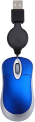 Hemobllo Wired Mouse - 3 Pcs Mini Mouse for Laptop, USB Optical Mouse, Portable Corded Mouse for Computer PC