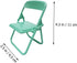 NUOBESTY 4.33X2.55X2.16In Cute Cartoon Mini Chair Mobile Phone Stand for Desk Stable Simple Holder for Easy Viewing