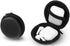Tangseajiao 1 Pc Black Mini-Portable Hard Shell Earbuds Case, Round Earphone Carrying Case Storage Bag, Hard EVA