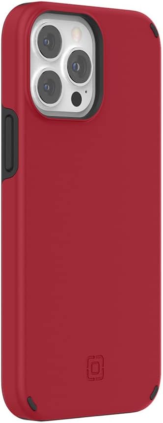 Incipio 6.7-Inch 12/13 Duo Series Case for iPhone Pro Max, Salsa Red