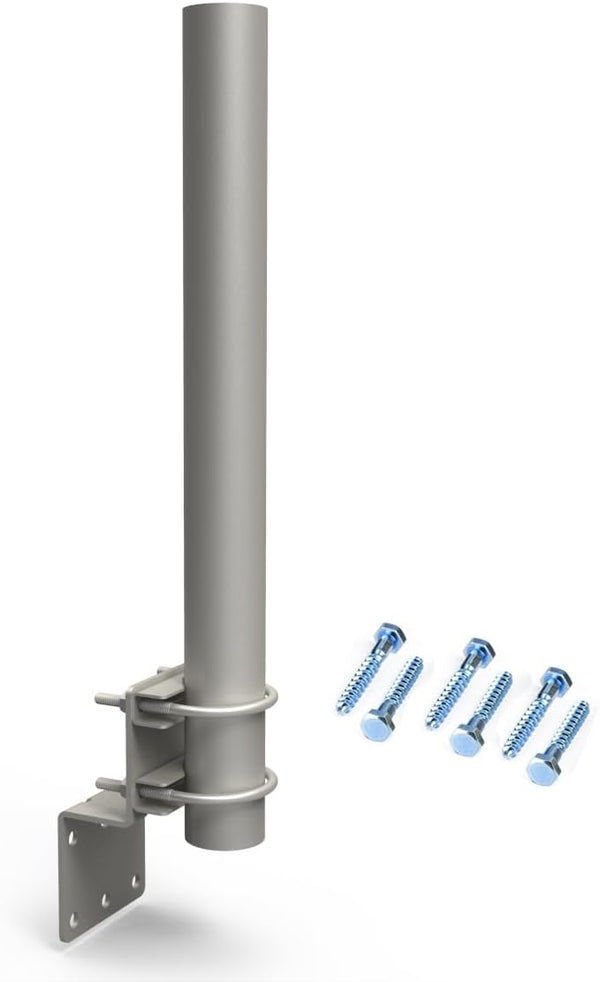 Technical Pole Mount Accessory for Outside Antenna, Stronger Structure with Double U-Bolts