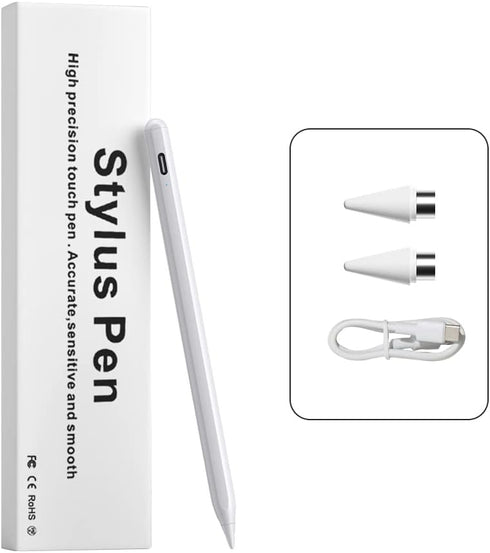 EFAITHFIX Stylus Pen for Touch Screens, Magnetic Design Rechargeable Active Stylus for iOS/Android/Tablet/iPad Pro