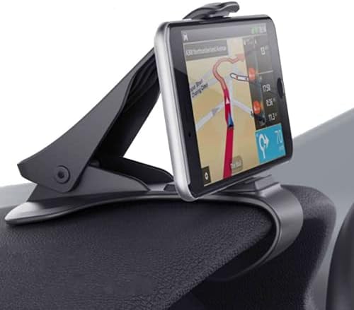 Universal Car Dashboard Mount Holder Stand Clamp for Cell Phone GPS Navigation, Durable Clip-on Dash Phone Holder