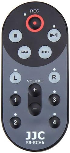 JJC Wired Remote Controller SR-RCH6 for Zoom Handy Recorder Replace Zoom RCH6