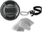 Raynox MDR-079PRO Lens Cap Center Pinch (82mm) + Lens Cap Holder +