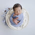 ForBaysy Newborn Posing Wrap Newborn Photography Props Soft Stretch Knit Blanket Handmade Wrap for Baby Boys Girls