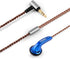 FAAEAL Iris 2.0 Headphones Without Mic, Wired Earphones with 3.5mm Plug, Durable Ear Buds for Smartphones/PC (Blue)