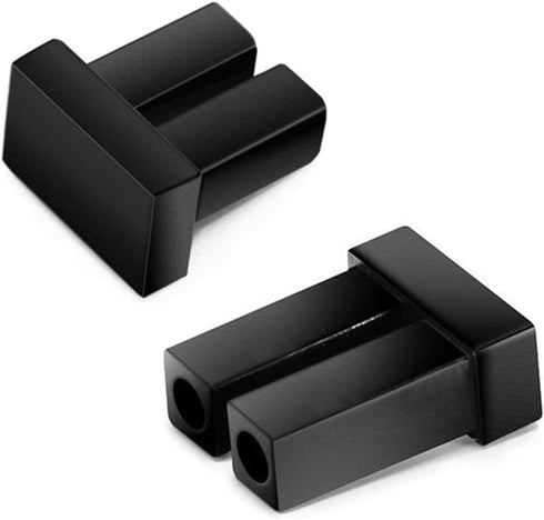 SFP SFP+ Ethernet Dust Cover - Fiber Optic Port Plug Dust Caps for LC Duplex Port, Black Silicone, 20pcs