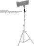WELLMAKING U-Shape Camera Flash 180° Swivel Mount Bracket with 1/4 to 3/8 inch Metal Male Screw for Softbox Reflector
