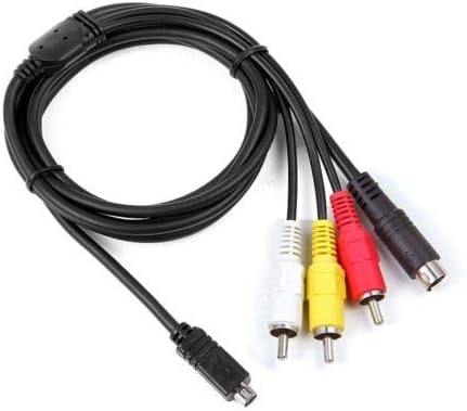 GreatPowerDirect DCR-DVD105/e DCR-DVD103/e/v AV A/V TV Video Cable Cord Lead for Sony Camcorder