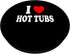 I Heart (Love) Hot Tubs Relaxation Spa Water Jets PopSockets Swappable PopGrip