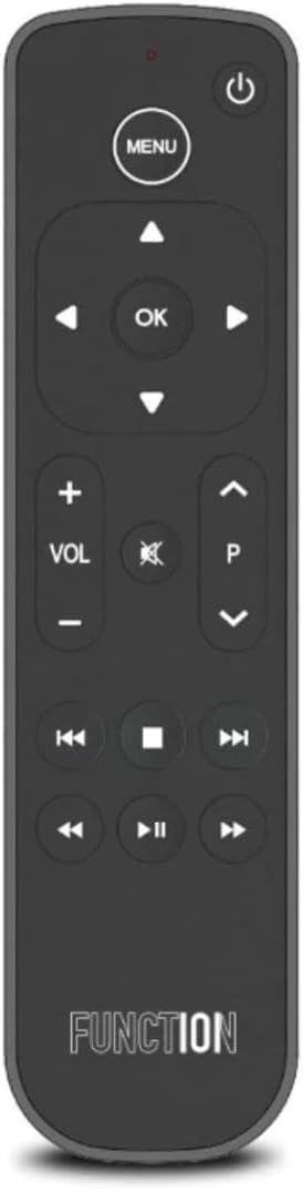 Function101 Bluetooth Button Remote for Apple TV/Apple TV 4K - Replacement Remote (IR - BLE) with Batteries