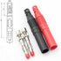10Pcs Insulated Safety 4mm Banana Plugs, Shrouded Protection for Multimeter Test Leads, DIY Connectors