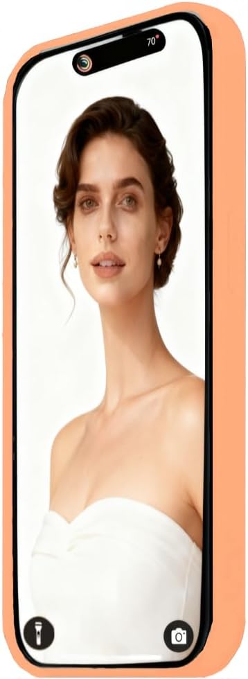 WIRATA 15 15 6.7 inch Silicone Case Compatible with iPhone Pro Max Liquid Silicone Magnetic Case with Anti-Scratch