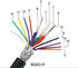 SinLoon VGA DB15 Solderless Connector 3+9 D-SUB 15 Pin VGA Breakout Board Adaptor with Case + Screwdriver (2-Pack Male)