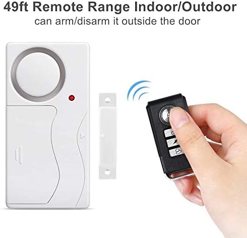 WSDCAM Door Alarm, Wireless Anti-Theft Remote Control Security Alarms