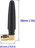 Probox AW050 Mini Dual Band WiFi Antenna (2-Pack), 2.4GHz 5GHz 5.8GHz MIMO RP-SMA Male Right Angle Connectors for WiFi