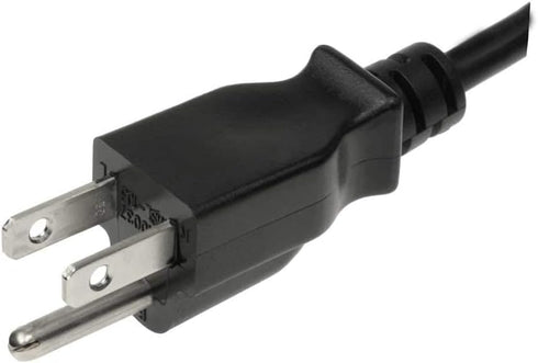 3ft 18 AWG 3 Prong Universal Power Cord (NEMA 5-15P to IEC320 C5)