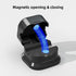 12 Pack Magnetic Cable Clips, Under Desk Cable Management, Adhesive Cord Clip Storage for Home Desk, Nightstand