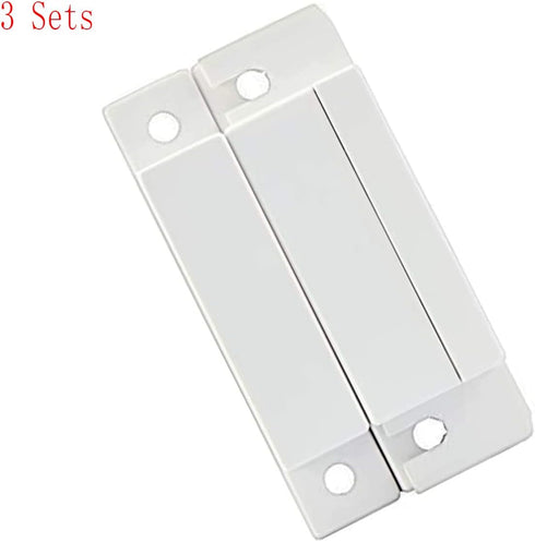 Lagogia MC-31 Sets 3, NC Surface Mount Wired Security Window Door Contact Sensor Alarm Magnetic Reed Switch, for Home