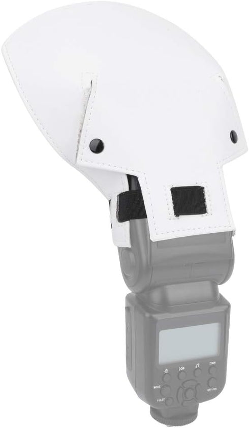 Flash Diffuser Reflector Kit, ArC Shape Camera Flash Light Diffuser Softbox, Portable Universal