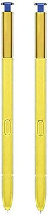 2Pcs Note 9 S Pen Replacement for Samsung Galaxy Note 9 N960, Bluetooth Stylus Touch S Pen, Blue/Yellow