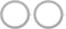 MECCANIXITY Universal Metal Ring Sticker Wireless Magnetic Charger Magnet Ring Stickers 55x0.4mm(ODxT)