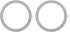 MECCANIXITY Universal Metal Ring Sticker Wireless Magnetic Charger Magnet Ring Stickers 55x0.4mm(ODxT)