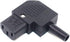 IEC C13 Right Angled Power Cord Plug Connector, 90 Degree Female Plug Rewirable Power Connector 10A /250V (C13 Right