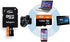 Team 64GB microSDXC UHS-I/U1 Class 10 Memory Card with Adapter, Speed Up to 80MB/s (TUSDX64GUHS03)