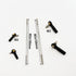 Gracilaria 2PCS (M2x100mm/M3x100mm) RC Toy Push Rod Adjustable Tie Rods Ball Head Joint Servo Linkage Link Rod for RC