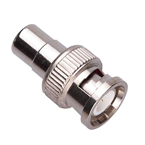 Keple BNC Male to RCA Female Phono Adapter CCTV Power Coax Coaxial Coupler