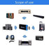 USB Bluetooth Receiver Adapter Wireless Audio Adapter 3.5mm Car Kit Music Receiver for Home/Car Stereo