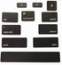New Replacement Keyboard Keycaps, Full Set of US QWERTY Replacement for MacBook Air 13.3" A2179 2019 2020