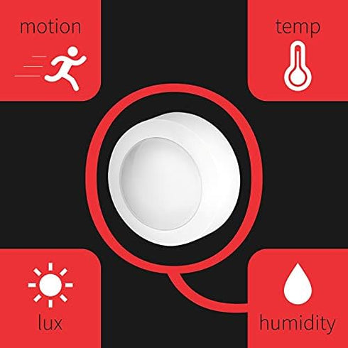 Zooz Z-Wave Long Range Q Sensor ZSE11, Motion, Temperature, Humidity, Light (Hub Required)