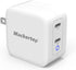 40W Dual-Port USB C Charger - Charge Two Devices Simultaneously, Compact and Safe for iPhone 14/13/12, iPad, Samsung