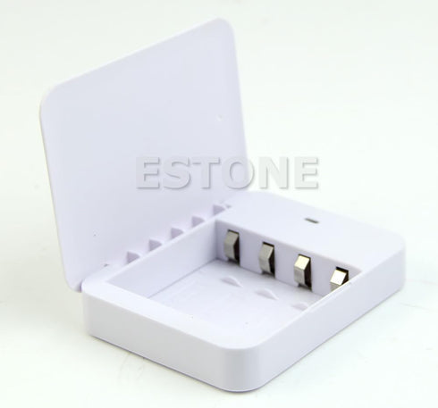 Stebcece 1PC 4X New AA Battery USB Power Bank Emergency Charger for Case for Cell Phone