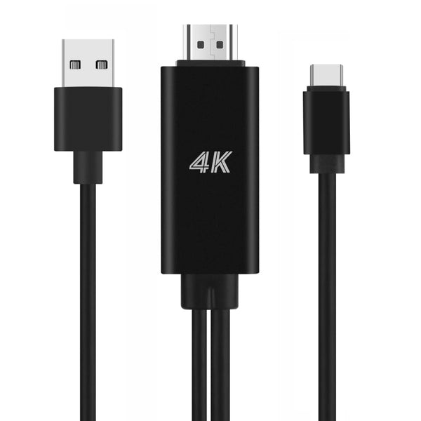 Fonus AV Cable USB C to 4K HDMI Adapter Compatible with Samsung Galaxy
