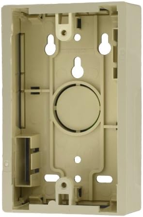 Leviton 42777-1IB Surface Mount Backbox, Single Gang, Ivory, 1.45", Image