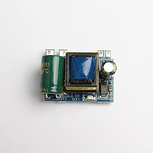 Acxico 5Pcs Mini AC-DC Converter Board Module, 12V 300mA Power Supply for 110V 120V 220V 230V to 5V 12V