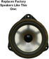 Front Door Speaker Adapter Spacer Rings Fits 1993-2007 Subaru Impreza - SAK026_55-1 Pair