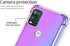 Motorola Moto G Stylus 5G (2021) Cellular Phone Case, Pink/Teal Shockproof TPU Soft Silicone Cover