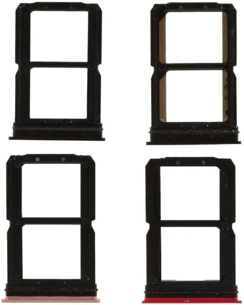 Generic for 10pcs/lot Dual SIM Card Tray Holder Replacement for 6 A6000 Black