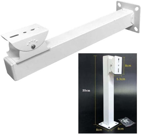 Surveillance Security Camera Mount Bracket, CCTV Wall Mounting Bracket for IP Camera, Aluminum Alloy Indoor Outdoor