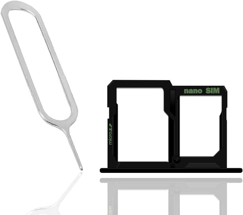 AceSoft Replacement Easy to Install Portable SIM and Memory Card Tray Holder w/SIM