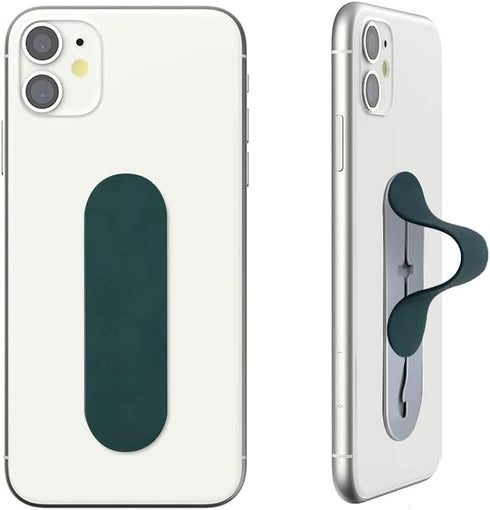 Momostick Flatstick, Cell Phone Finger Grip Strap Holder, Slim Loop Selfie Grip Compatible with Most Smartphones (Matte