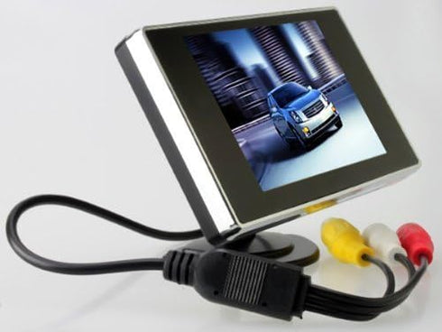 BW 3.5" Portable TFT LCD Monitor for Cars