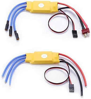 Delmitan 1pcs 30A 01 Replacement Part For RC ESC Firmware Motor Speed Controller Multirotor - (Color: (Without Plug))